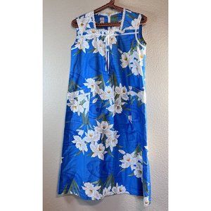 Balsam Nightgown Small/Medium Floral Lace-Trim Nightgown Sleeveless